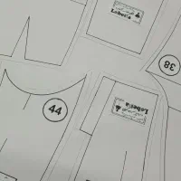 الگوهای آماده سایز بندی