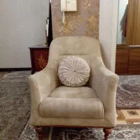 تلویزیون بهمراه میز و مبل نیم ست|تلویزیون و پروژکتور|تهران, شادآباد|دیوار