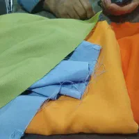 پارچه تترون وجودون وآستری وچندنوع دیگر درمتراژبالا