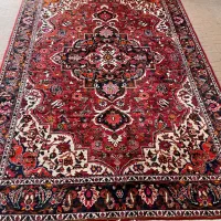 یک جفت فرش دست دوم دستباف ۹ متری طرح سامان