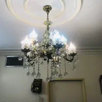 دو عدد لوستر برنج