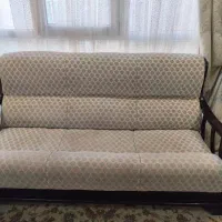 مبل آمریکایی چوب روسی 7 نفر و میز ناهار خوری 6 نفر