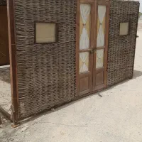 غرفه سنتی الاچیق حصیری کانکس سیار الاچیق چوبی