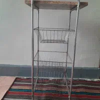 جا سیب زمینی و پیاز و کباب پز استیل
