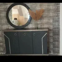 آینه کنسول و جا کفشی میز تی وی