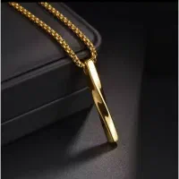 پلاک زنجیر رنگ ثابت