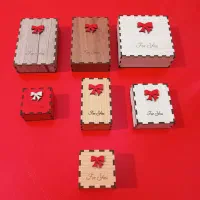 جعبه طلا و جواهر انگشتر و...