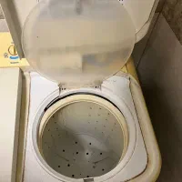 کهنه شور و لباسشویی دو قلو هایر|ماشین لباسشویی و خشککن لباس|تبریز, |دیوار