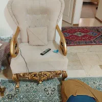 مبل پنج نفره سالم و محکم و میز ناهار خوری چهار نفر|میز و صندلی غذاخوری|تهران, مدائن|دیوار