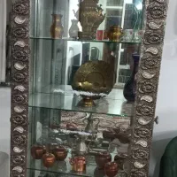 بوفه برنز رنگ نقره ای خیلی زیبا