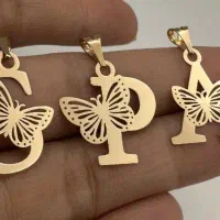 پلاک جذاب پروانه 4میلیون طلا|جواهرات|قم, زینبیه|دیوار