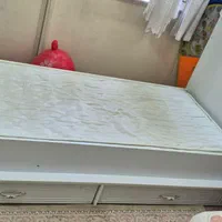 تخت نوجوان همراه کمد و تشک|تخت و سرویس خواب|تهران, امامت|دیوار