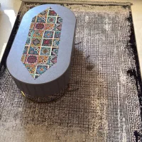فرش پینترسی اکسیر مدرن با الیاف بامبو