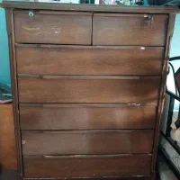 دراور چوبی  و میز غداخوری