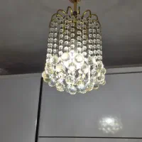 لوستر دوعدد کریستالی