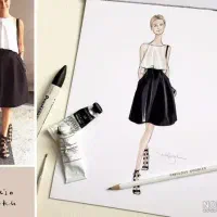 دعوت به همکاری مدل طراحی لباس خانم