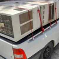 فروش...خریدارکولر سوخته سالم دوتیکه پنجره ای نیمسو