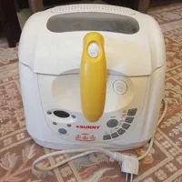 سرخ کن سانی بزرگ ۳لیتری و کفگیر و ملاقه نسوز pc|ظروف پخت‌وپز|تهران, کوثر|دیوار