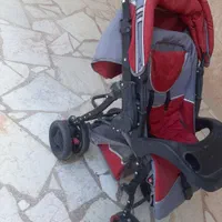 کالسکه برند evenflo آمریکا در حد نو کاملا سالم|کالسکه و لوازم جانبی|رشت, هلال احمر|دیوار