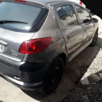 پژو۲۰۶ تیپ۲ رنگ خاکستری مدل۸۵