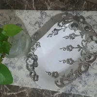 ظرف  دیس چینی دکوری نگینی|ظروف سرو و پذیرایی|جویبار, |دیوار