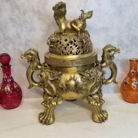 مجسمه های برنزی واتشدان برنزی بزرگ|مجسمه، تندیس، ماکت|تهران, فردوسی|دیوار