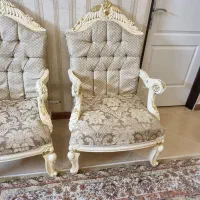 مبل/مبلمان هفت نفره/مبل استیل/مبل طلایی هفت نفره|مبلمان خانگی و میز عسلی|اسلام‌شهر, شهرک مهدیه|دیوار