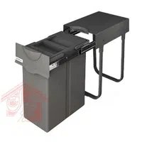 سطل آشغال کابینتی تک مخزن پلاتین 8611