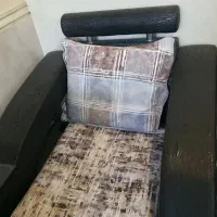 مبل راحتی ۷ نفره با کیفیت و راحت و لوازم چوبی منزل|مبلمان خانگی و میز عسلی|قرچک, داوود آباد|دیوار