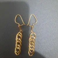 النگو و گوشواره طلا(فروش فوری)|جواهرات|خرم‌آباد, |دیوار