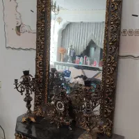 آینه شمعدان|آینه|خوی, |دیوار