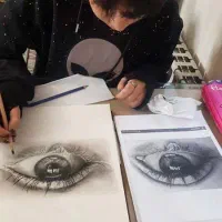 شروع کلاس آموزش طراحی چهره سیاه قلم و نقاشی کودکان|خدمات آموزشی|خمین, |دیوار