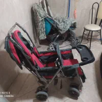 فروش کالسکه دوقلو جنس عالی