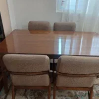 میز نهار خوری مدل امریکانو شش نفره