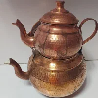 کتری و قوری مسی|قوری، کتری، قهوه‌ساز دستی|تهران, قصر فیروزه ۲|دیوار