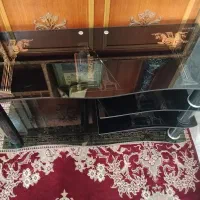 میز تلویزیون شیشه ای