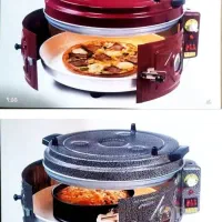 فر برقی دو المنت دارای چراغ در داخل