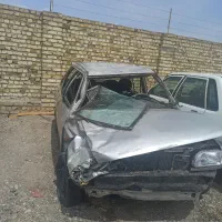 پراید تصادفی چپی