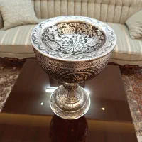 عتیقه سنگاب قلمزنی مسی قلم زنی|کلکسیون اشیاء عتیقه|اصفهان, ملک‌شهر|دیوار