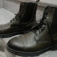نیم بوت چرم اصل  سایز ۴۳
