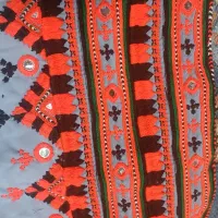 لباس  تپه ای دو رنگ