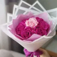 گل روبانی باکس هدیه