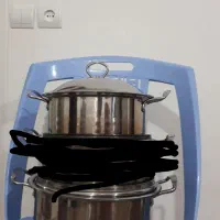 فروش دو عدد قابلمه استیل