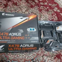مادربرد گیگابایت مدل X470 AORUS ULTRA GAMING|قطعات و لوازم جانبی رایانه|اهواز, کوی طلاب|دیوار
