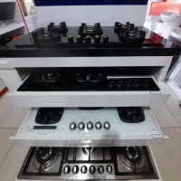 گاز صفـحه ای شیـشه ای + هود ، قیمت مناسب
