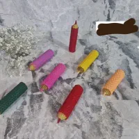 شمع دست ساز با شکل مداد مناسب برای روز دانش‌آموز|صنایع دستی و سایر لوازم تزئینی|اصفهان, طامه|دیوار