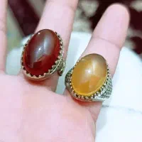 انگشتر نقره عقیق یمنی