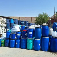 بشکه دبه مخزن اب تانک پالت منبع وان پلاستیکی فلزی