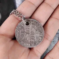 سکه ۱ کرونیه انگلیس نقره