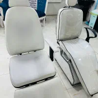 صندلی اصلاح طرح برقی در حد نو رنگ سفید